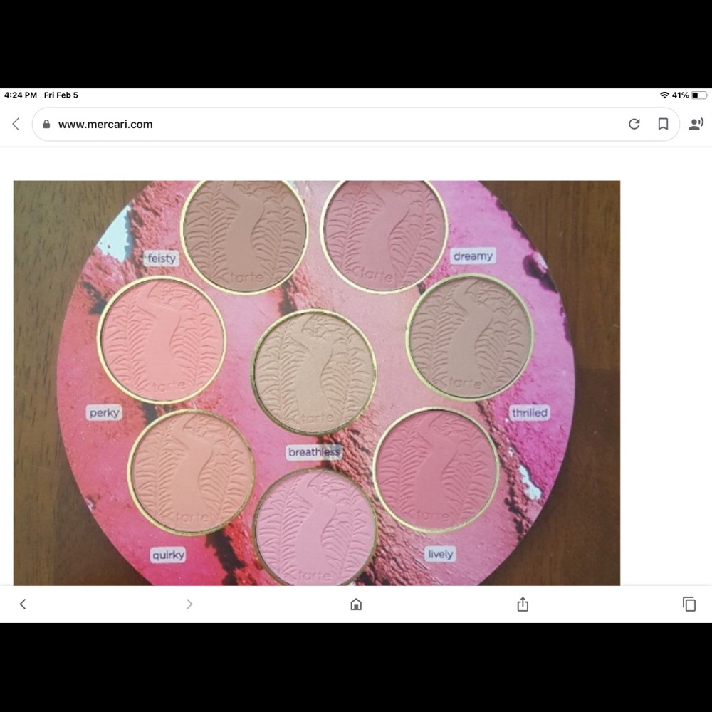 Tarte big book of blush palette #1